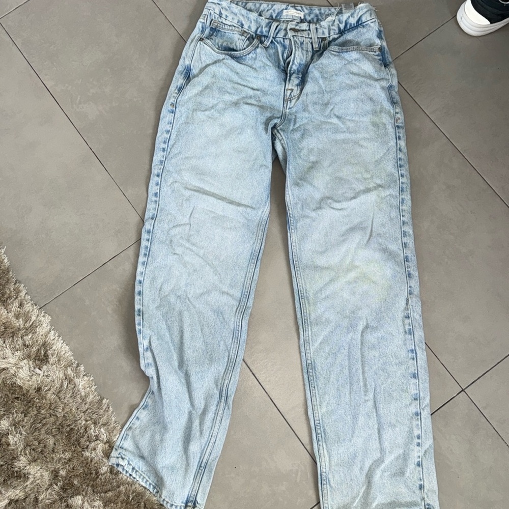 Good American Light Blue Boyfriend Jeans